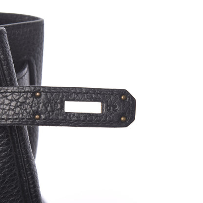 Hermes Togo Kelly Retourne 32 Black 7 of 13