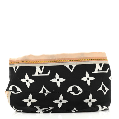 Louis Vuitton Silk Vachetta Monogram Confidential 30mm Belt 75 30 Black 2 of 4