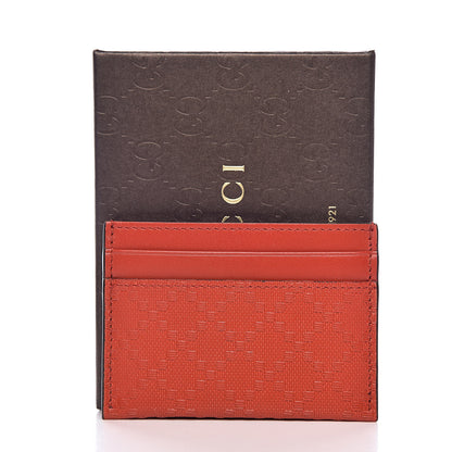 Gucci Diamante Card Holder Dark Orange 7 of 7