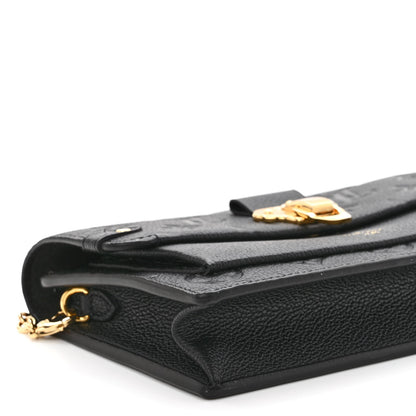 Louis Vuitton Empreinte Vavin Chain Wallet Black 8 of 9