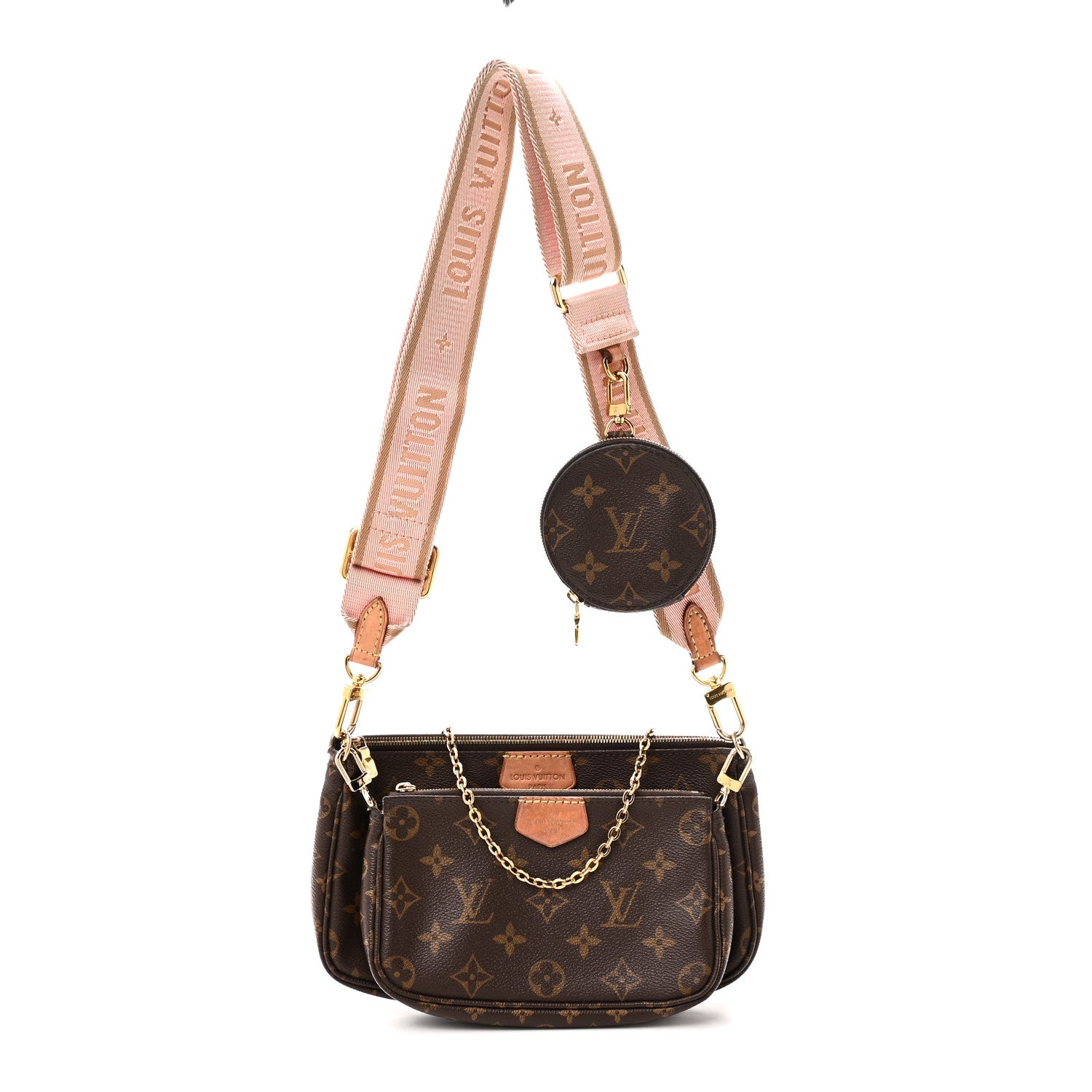 Louis Vuitton Monogram Multi Pochette Accessories Rose Clair 1 of 11
