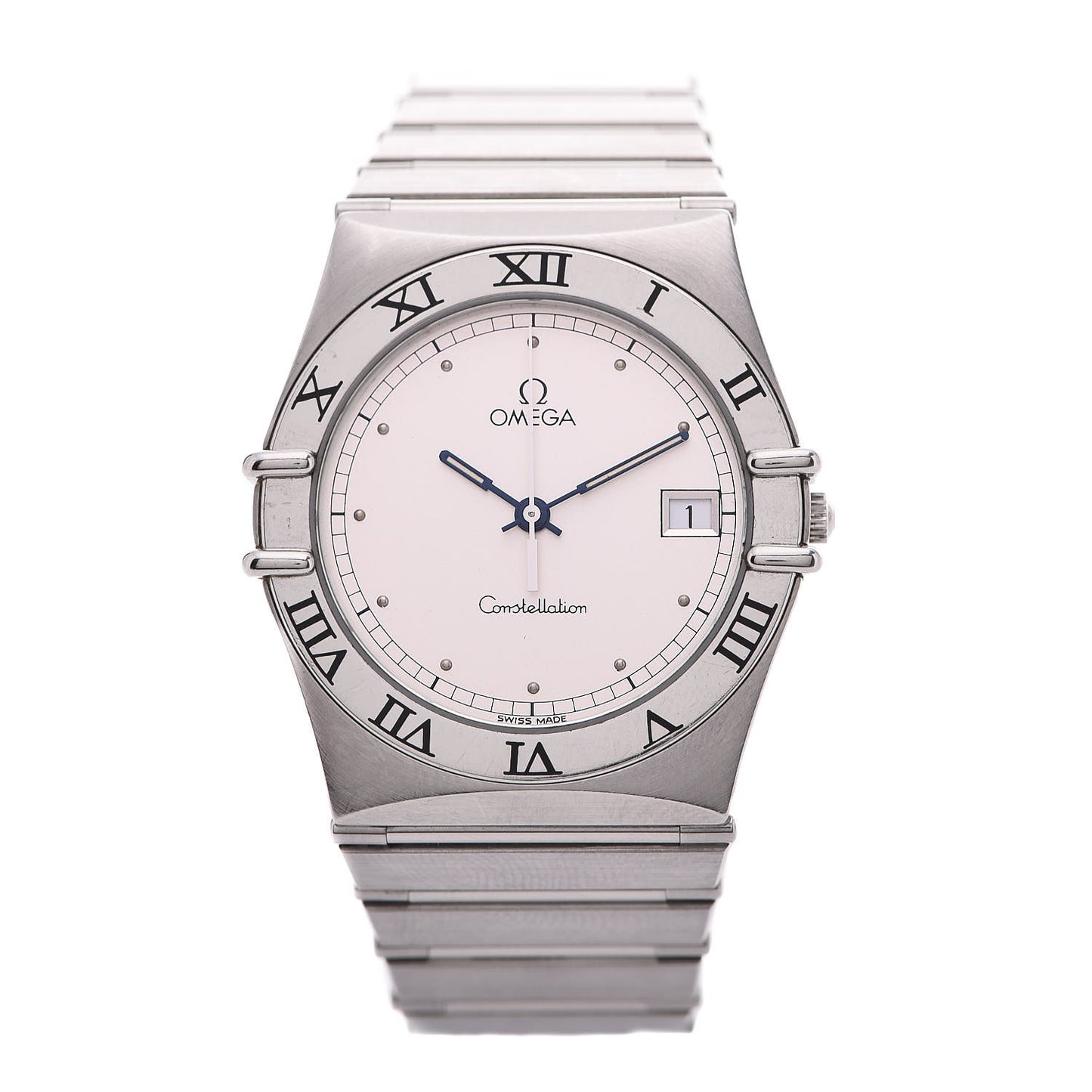 Stainless Steel 33mm Constellation Quartz Watch White 396.1076