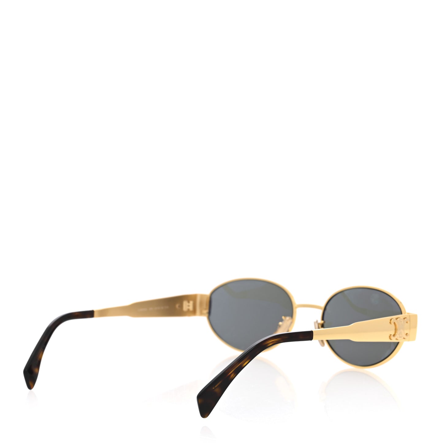 Metal Triomphe 01 Sunglasses CL40235U Gold Green