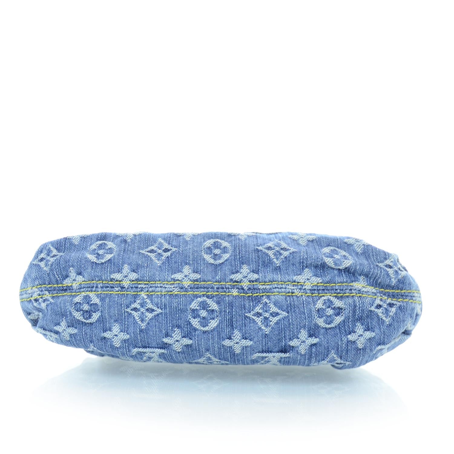 Louis Vuitton Monogram Denim Mini Pleaty Blue 4 of 10