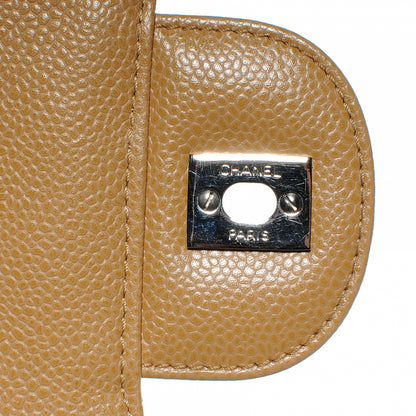 Chanel Caviar Jumbo Single Flap Beige 6 of 9