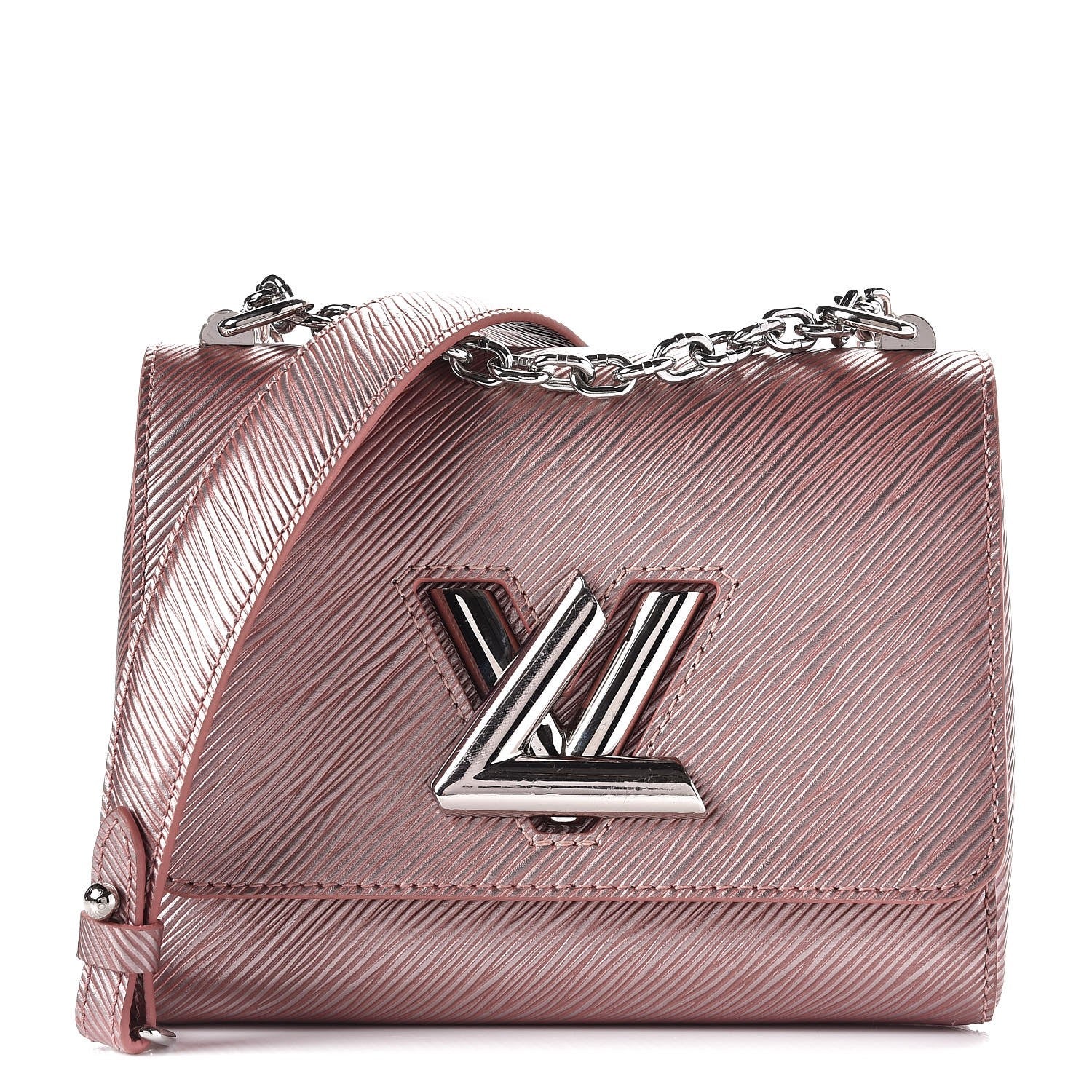 Louis Vuitton Epi Twist Shoulder Bag PM Rose Gold 1 of 12