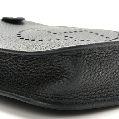 Hermes Taurillon Clemence Evelyne TPM Black 9 of 9