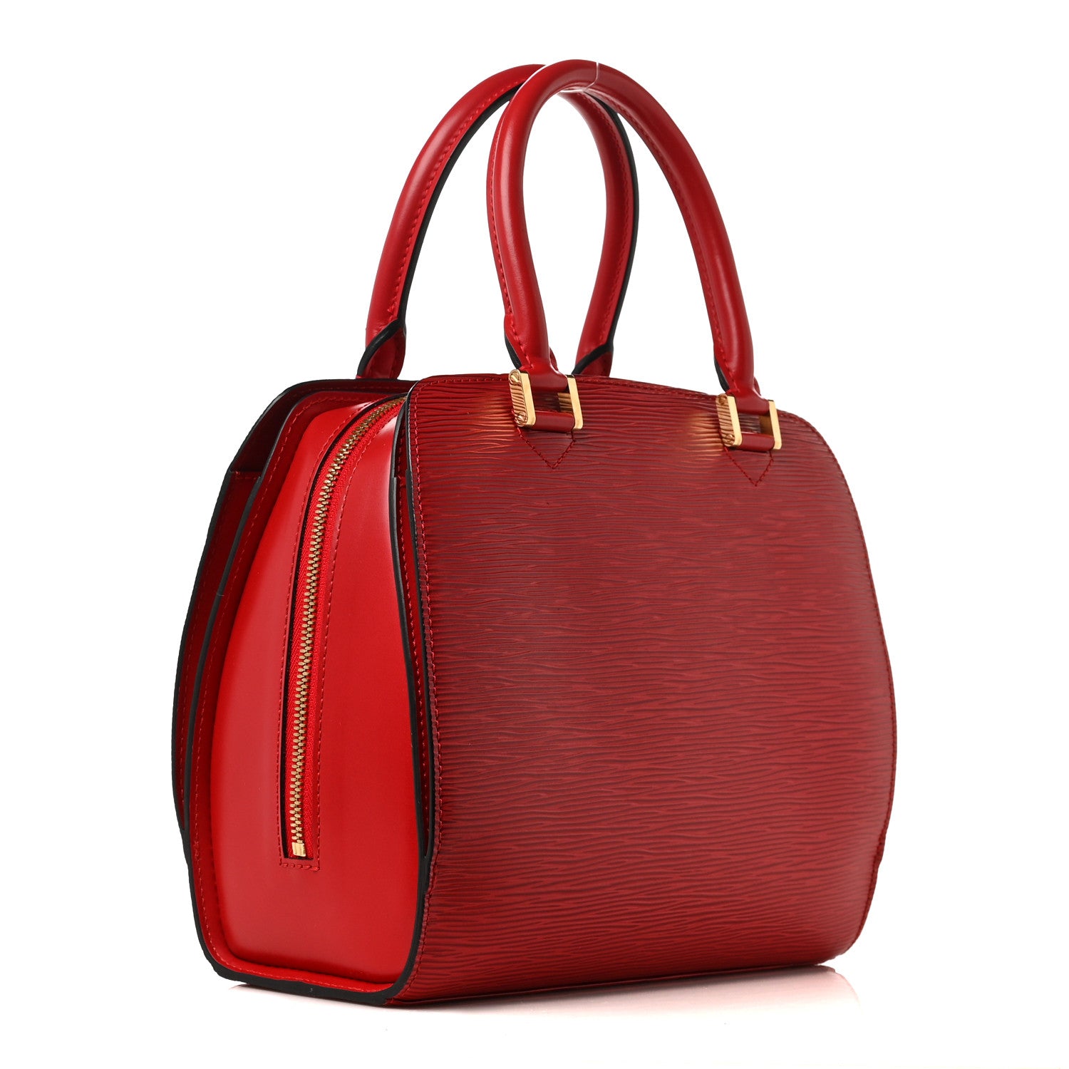 Louis Vuitton Epi Pont-Neuf Castillan Red 3 of 8