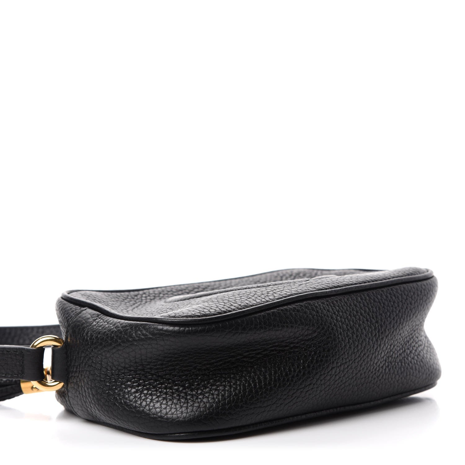 Gucci Pebbled Calfskin Mini Soho Disco Bag Black 4 of 10