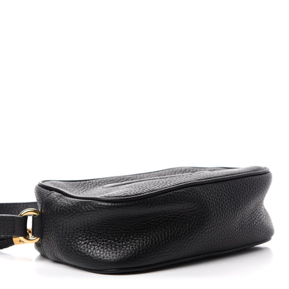 Gucci Pebbled Calfskin Mini Soho Disco Bag Black 4 of 10
