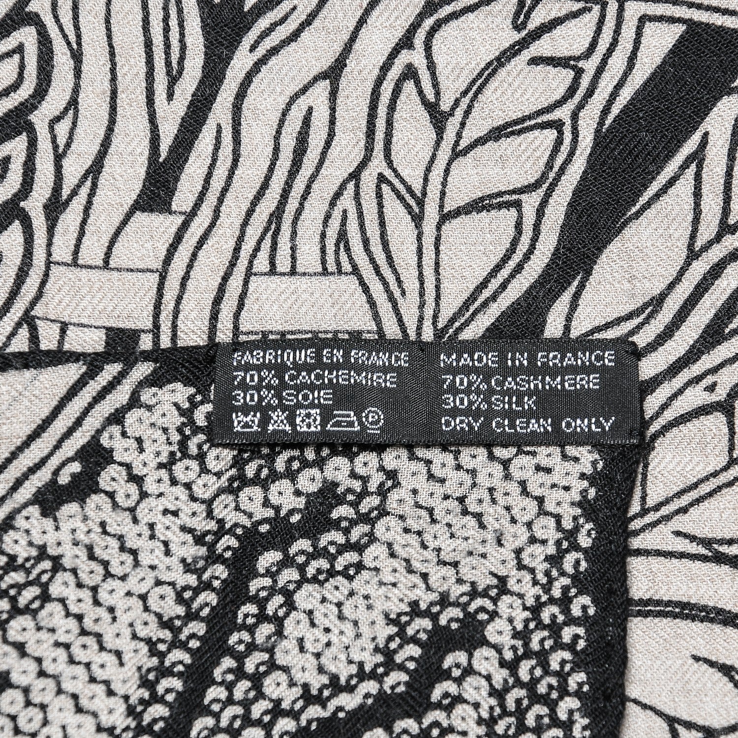 Hermes Cashmere Silk L'Arbre Du Vent Shawl 140 9 of 9