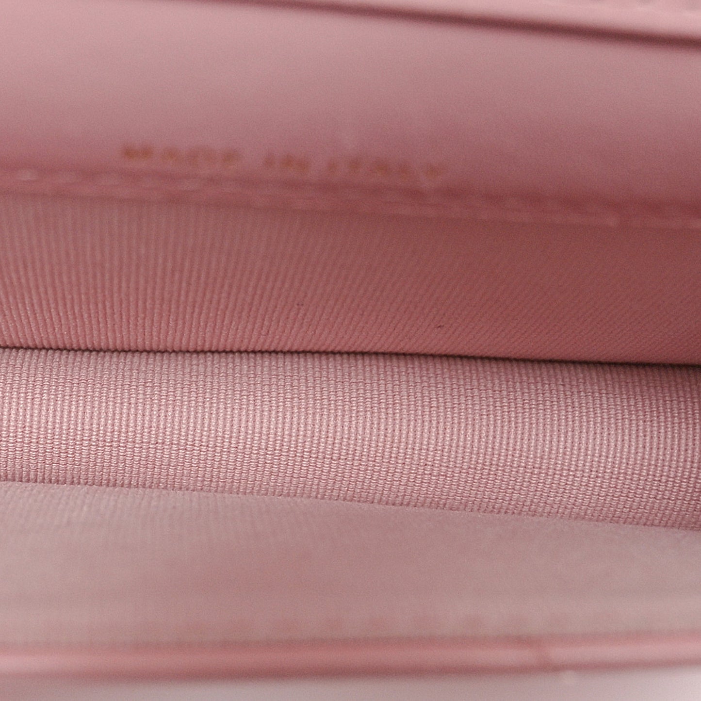 Lambskin Quilted Chanel 19 Flap Card Holder With Chain Rose