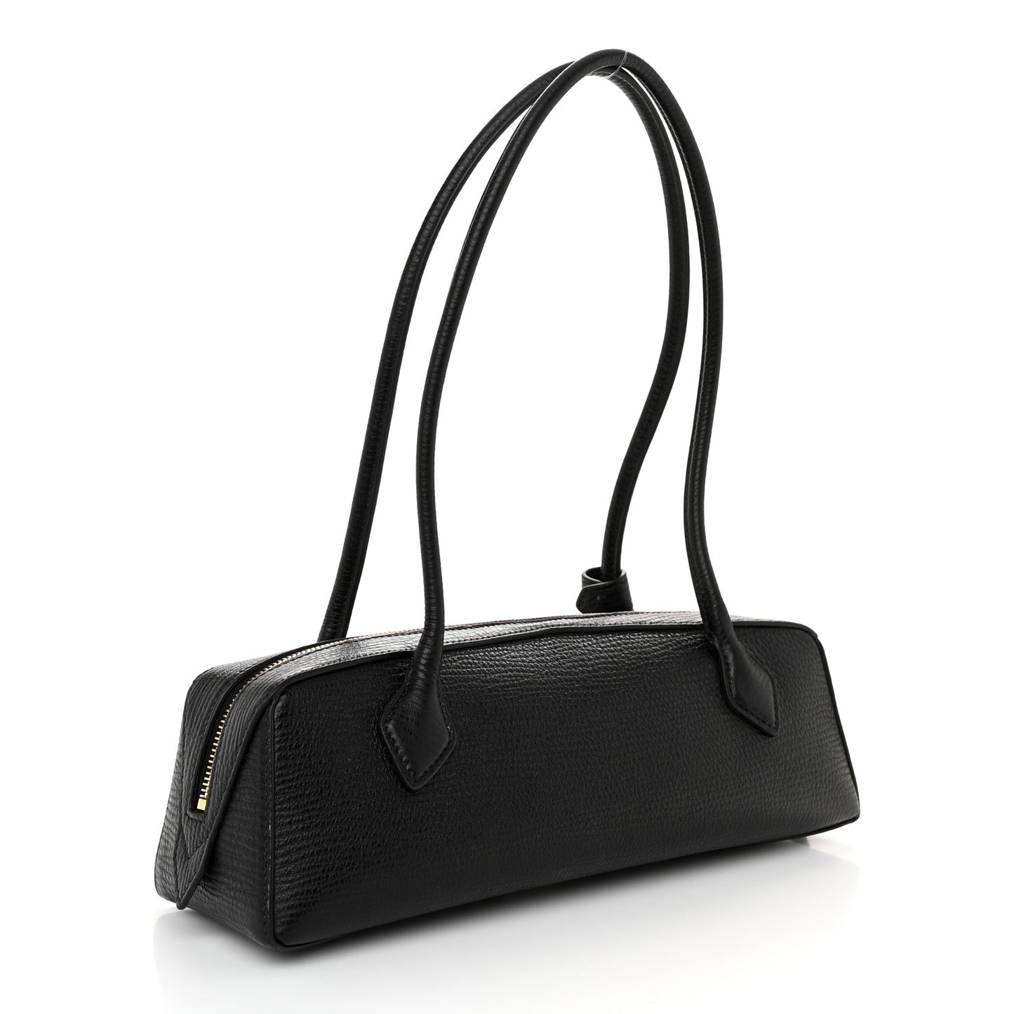 Goatskin Medium Le Teckel Bag Black