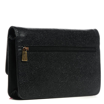 Chanel Caviar Timeless CC Wallet on Chain WOC Black 3 of 8