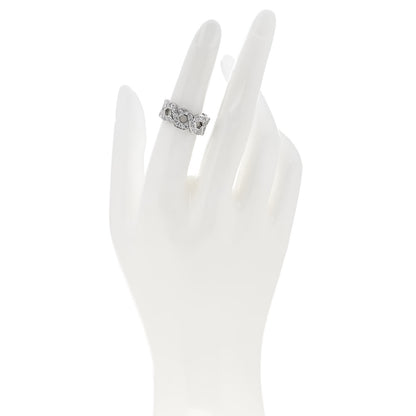 Tiffany Platinum Diamond Wide Eternal Link Band Ring 51 5.75 2 of 5