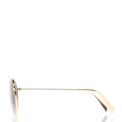 Celine Aviator Sunglasses CL 40062U Gold 3 of 10