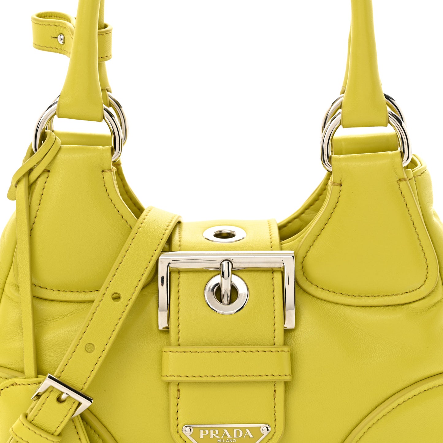 Nappa Soft Padded Re-Edition 2002 Moon Bag Cedro