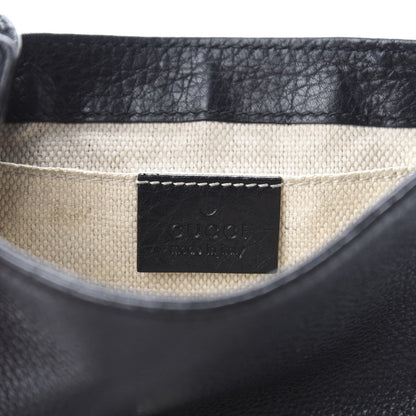 Gucci Pebbled Calfskin Small Soho Flap Crossbody Black 8 of 10