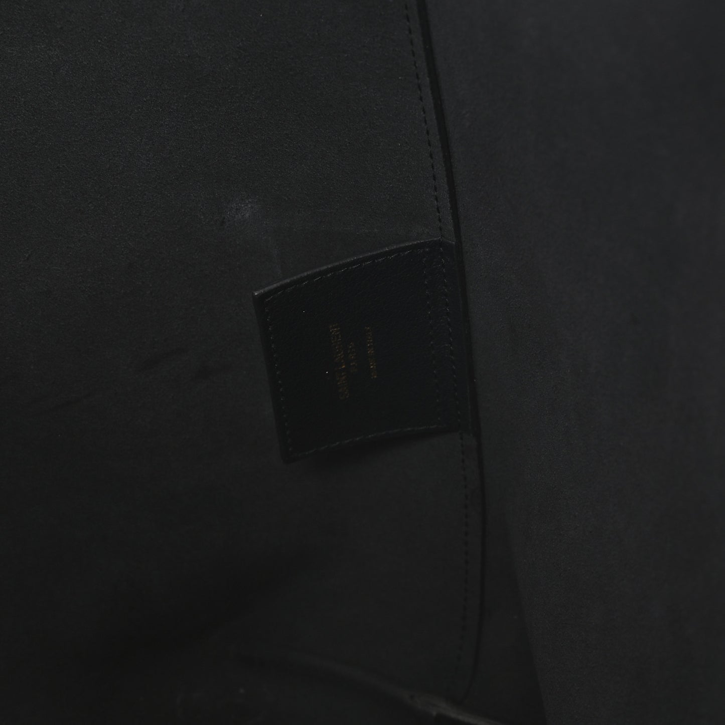 Calfskin Large Shopping Tote Navy