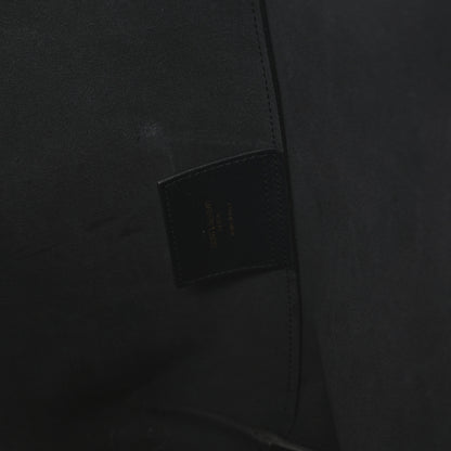 Saint Laurent Calfskin Large Shopping Tote Navy 7 of 12