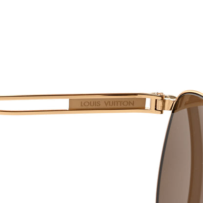 Louis Vuitton Tonca Sunglasses Z2314U Gold 5 of 10