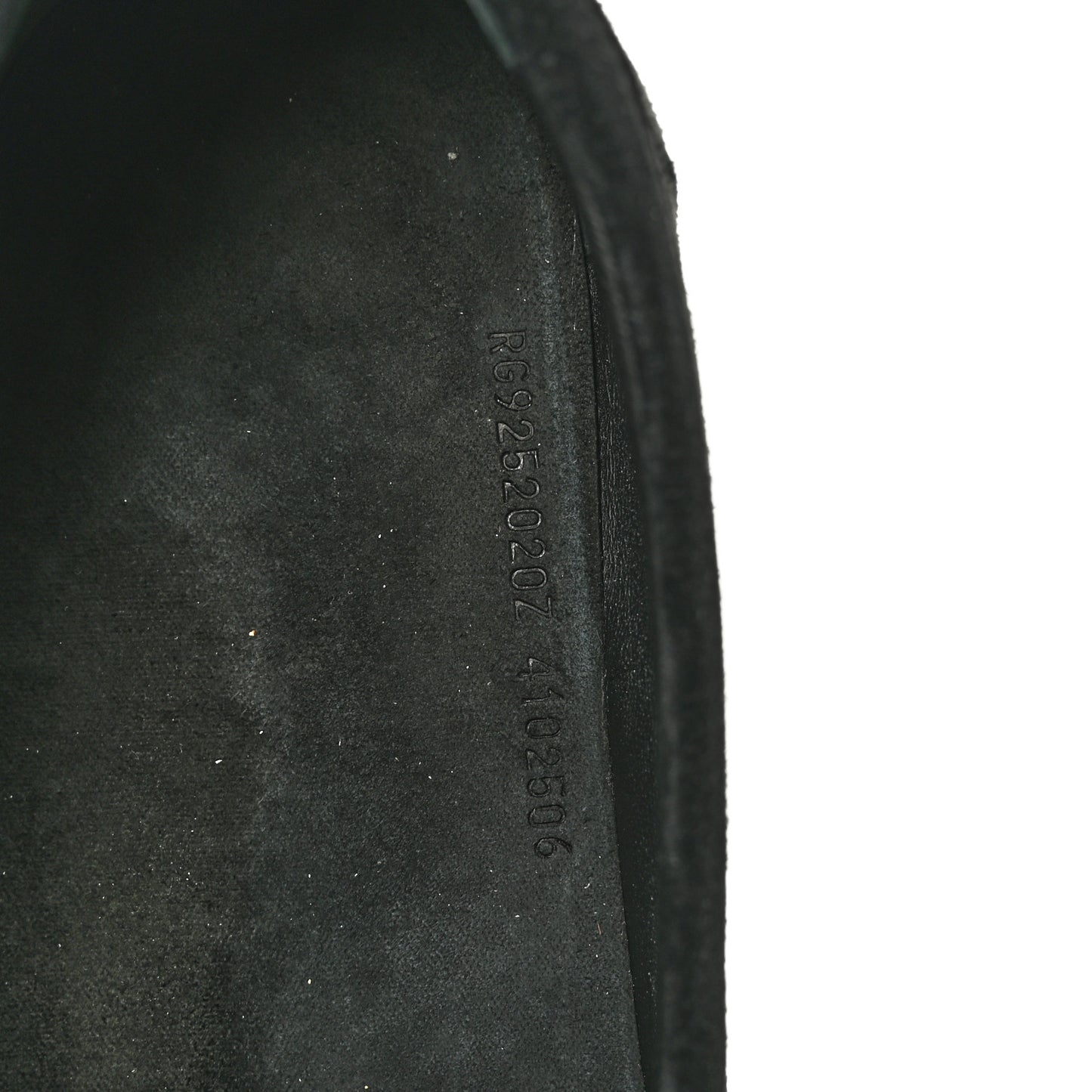 Suede Calfskin Womens Lazy Loafers 41 Black