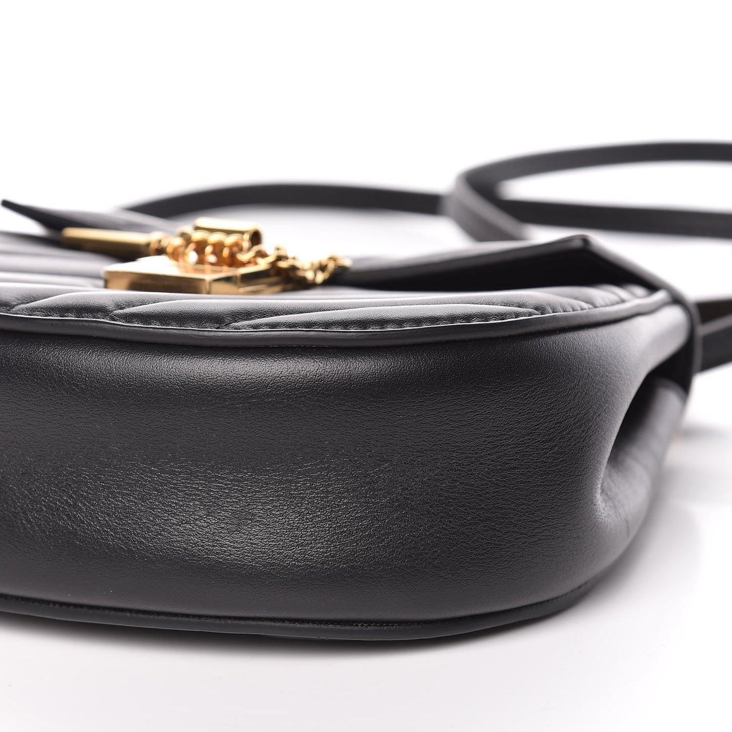 Calfskin Quilted Mini Drew Bijou Shoulder Bag Black