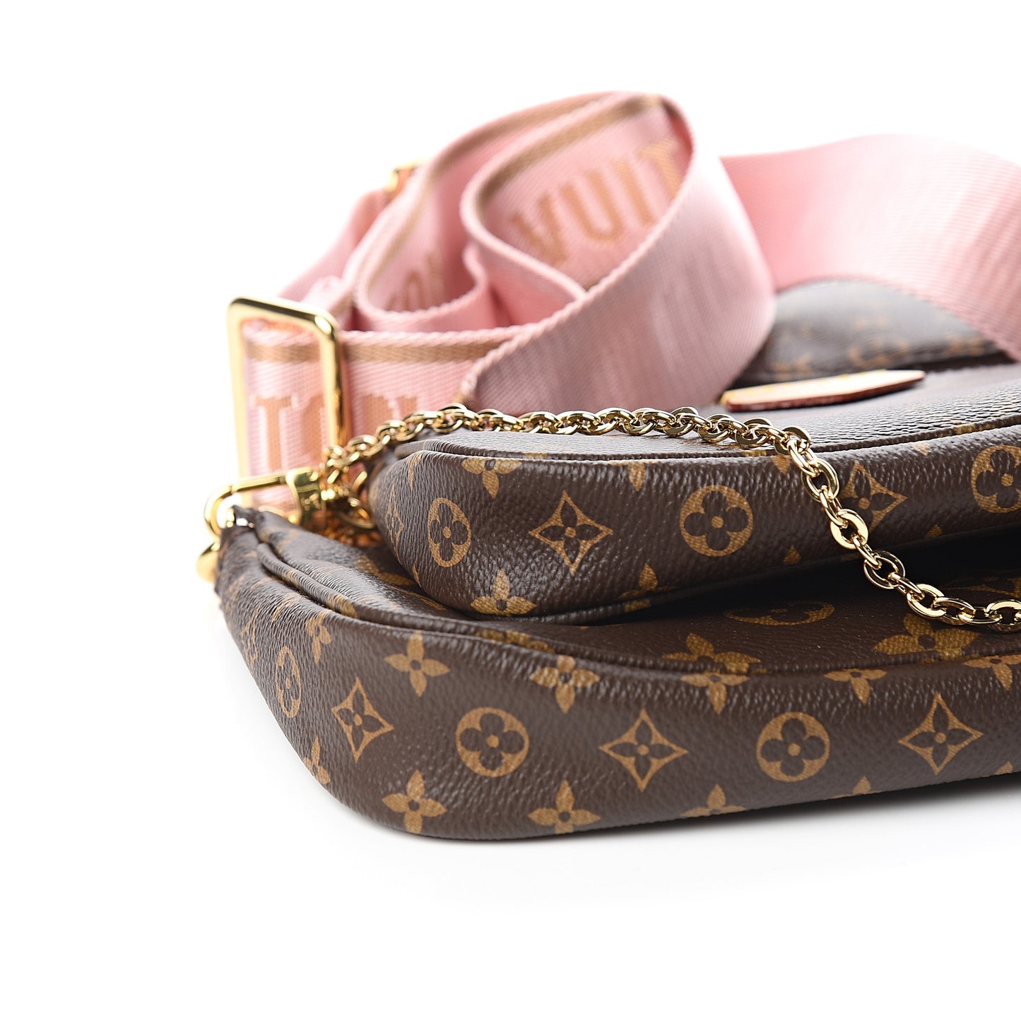 Monogram Multi Pochette Accessories Rose Clair
