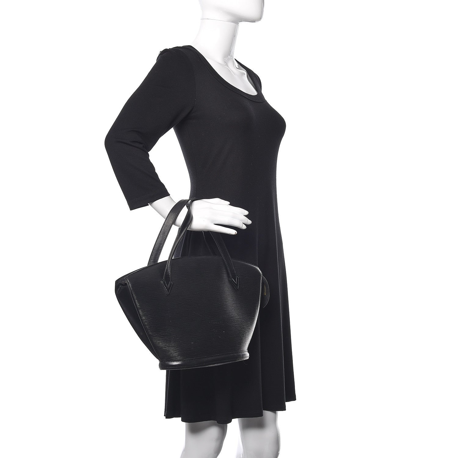 Louis Vuitton Epi Saint Jacques PM Black 2 of 16