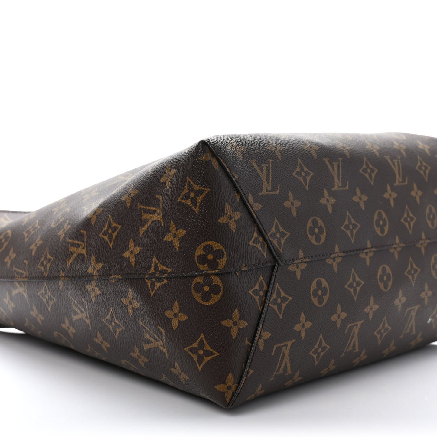 Monogram Flower Hobo Caramel
