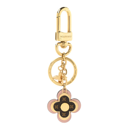 Louis Vuitton Monogram Blooming Flowers BB Bag Charm Key Holder Pink 1 of 4