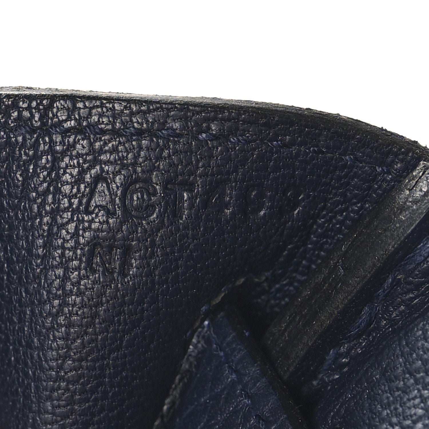 Hermes Togo Birkin 25 Bleu Nuit 7 of 13