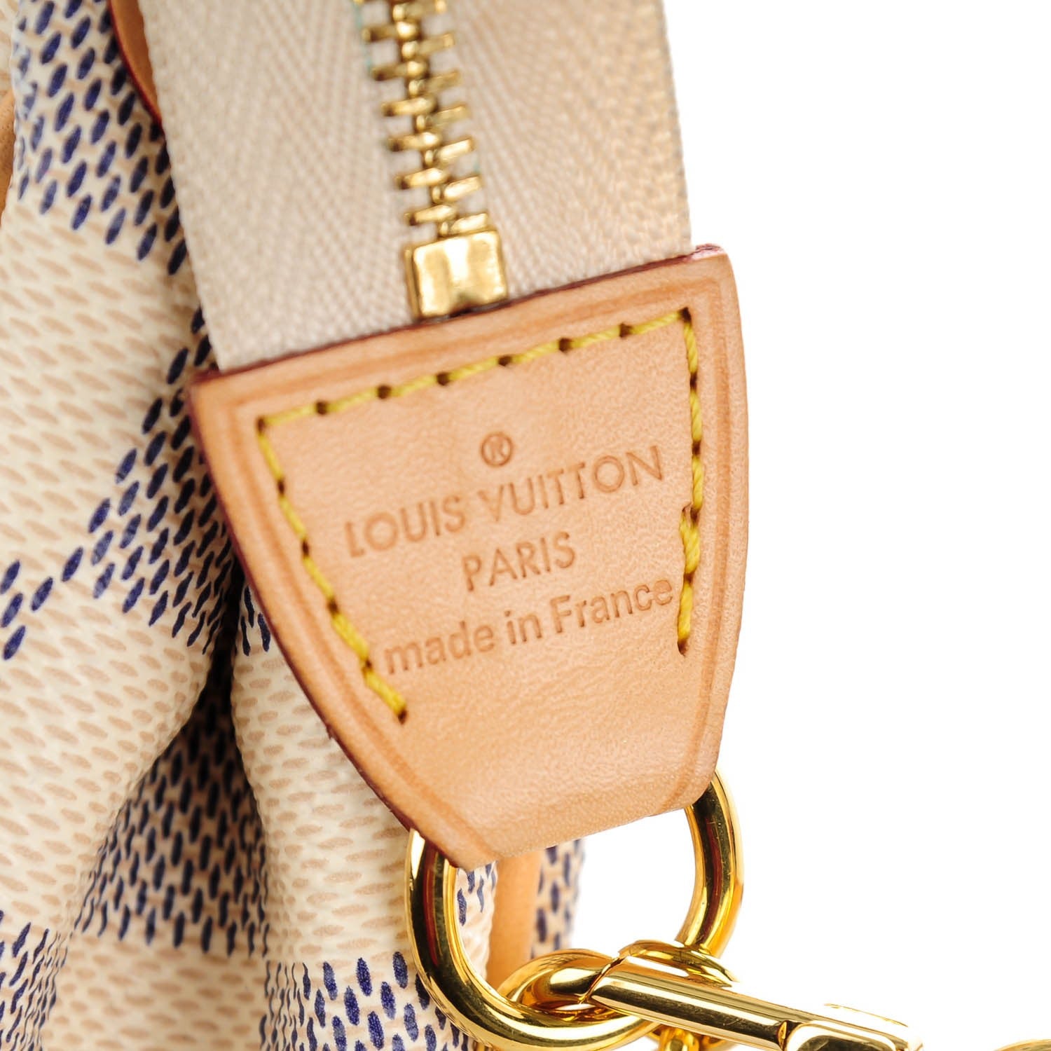 Louis Vuitton Damier Azur Eva Clutch 5 of 7