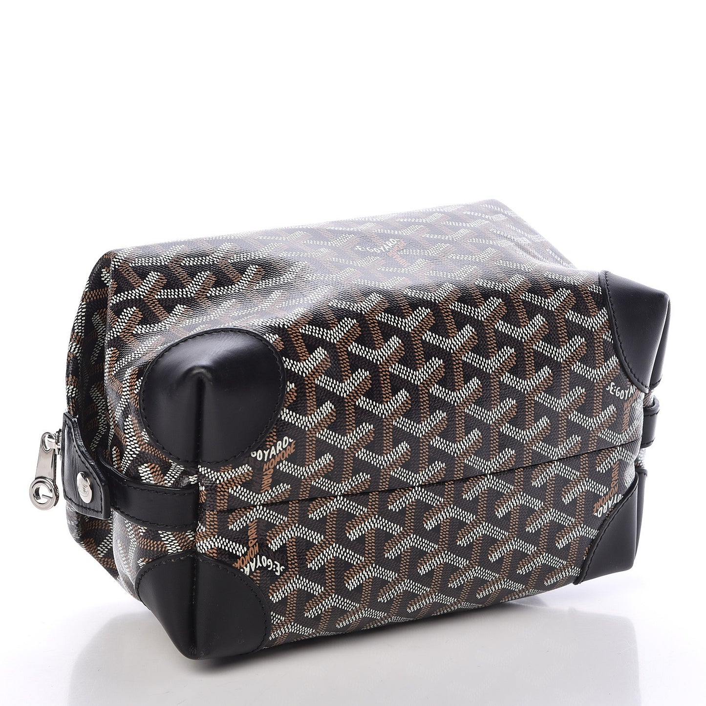 Goyardine Boeing 25 Trousse de Toilette Black