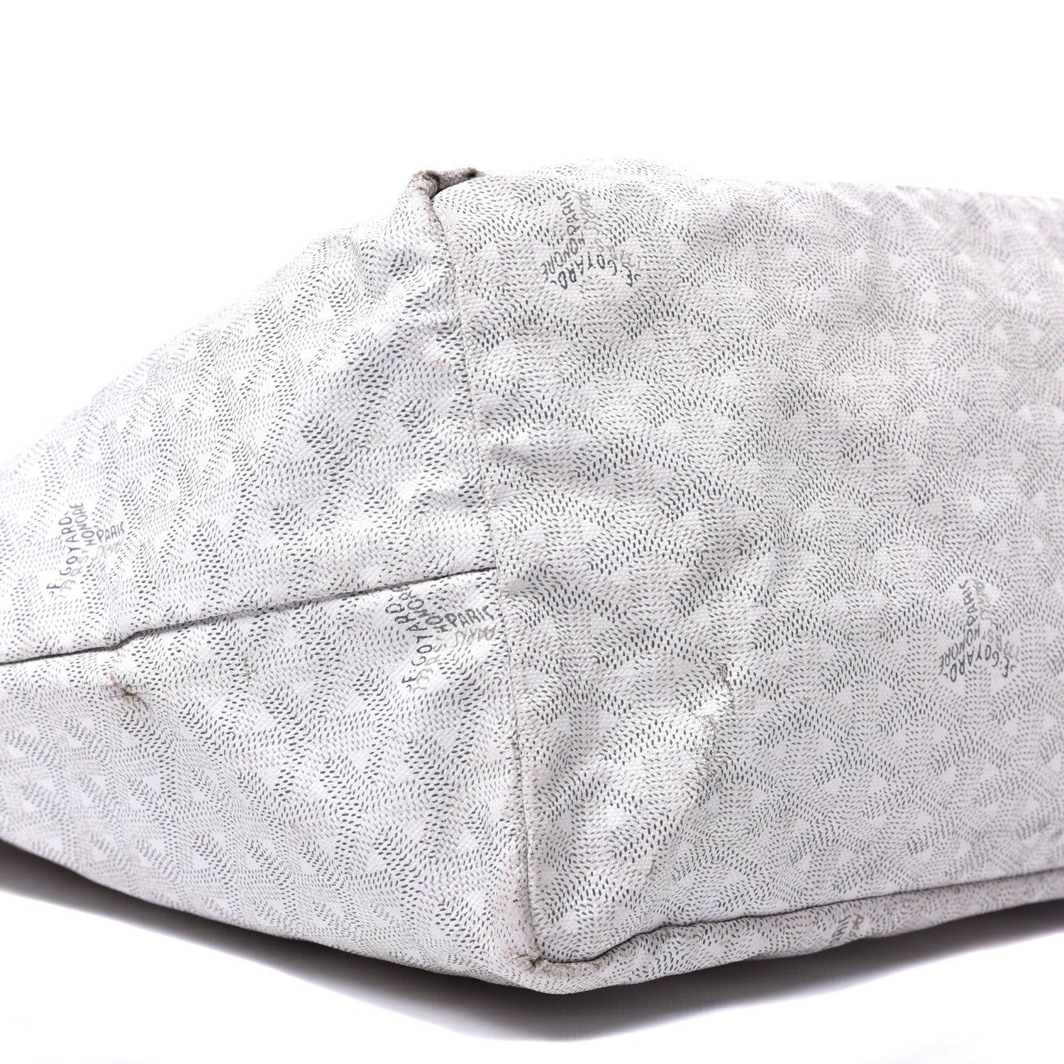 Goyard Goyardine Saint Louis GM White 6 of 12