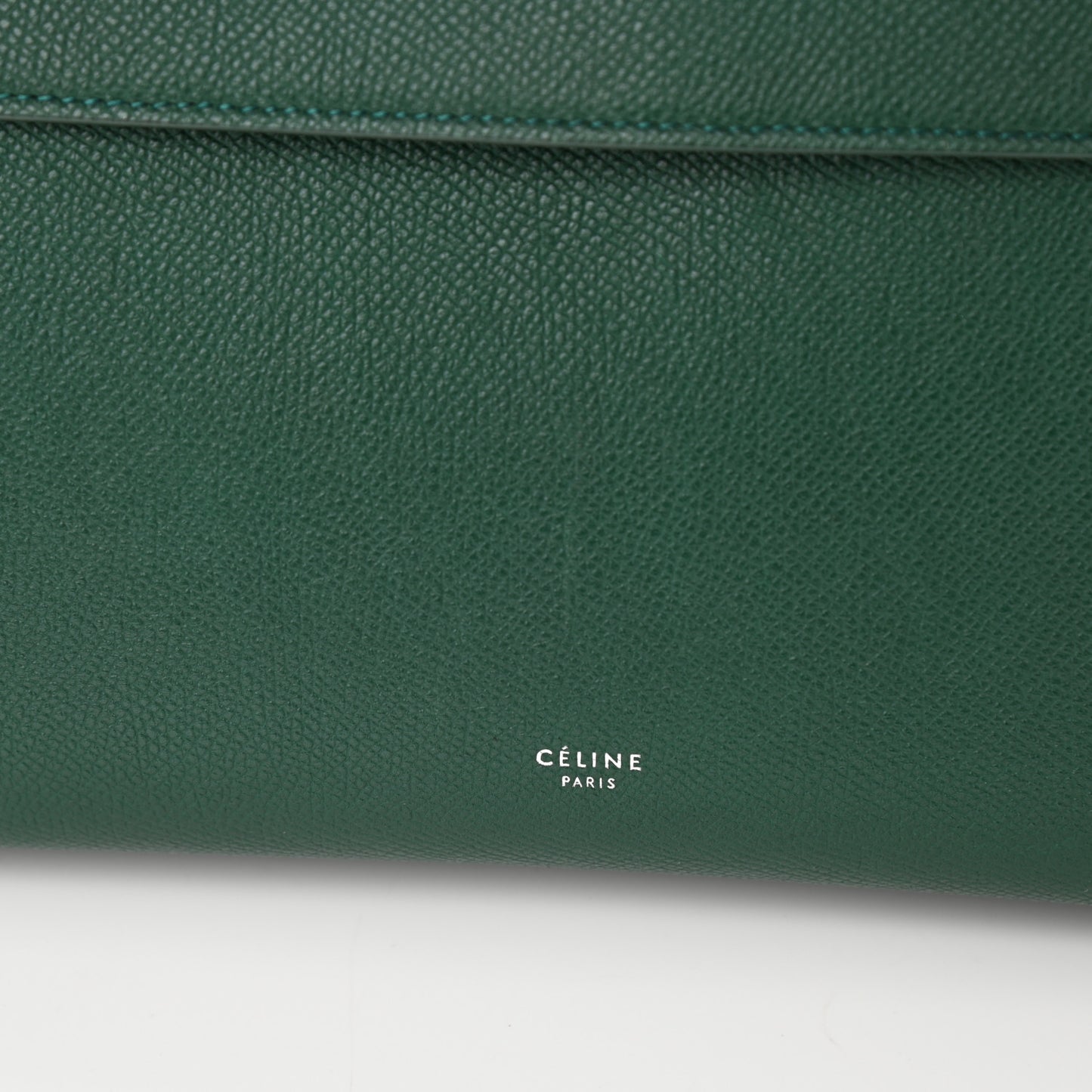 Grained Calfskin Mini Belt Bag Light Emerald