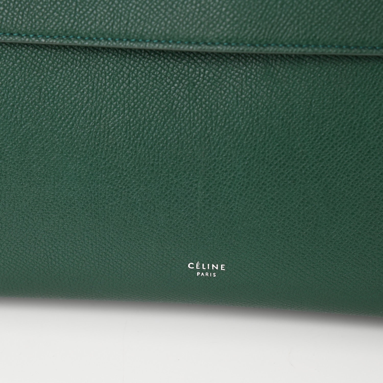 Celine Grained Calfskin Mini Belt Bag Light Emerald 8 of 11