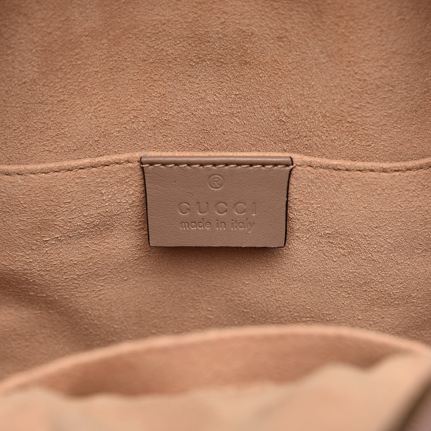 Gucci Calfskin Matelasse GG Marmont Dome Backpack Porcelain Rose 7 of 11