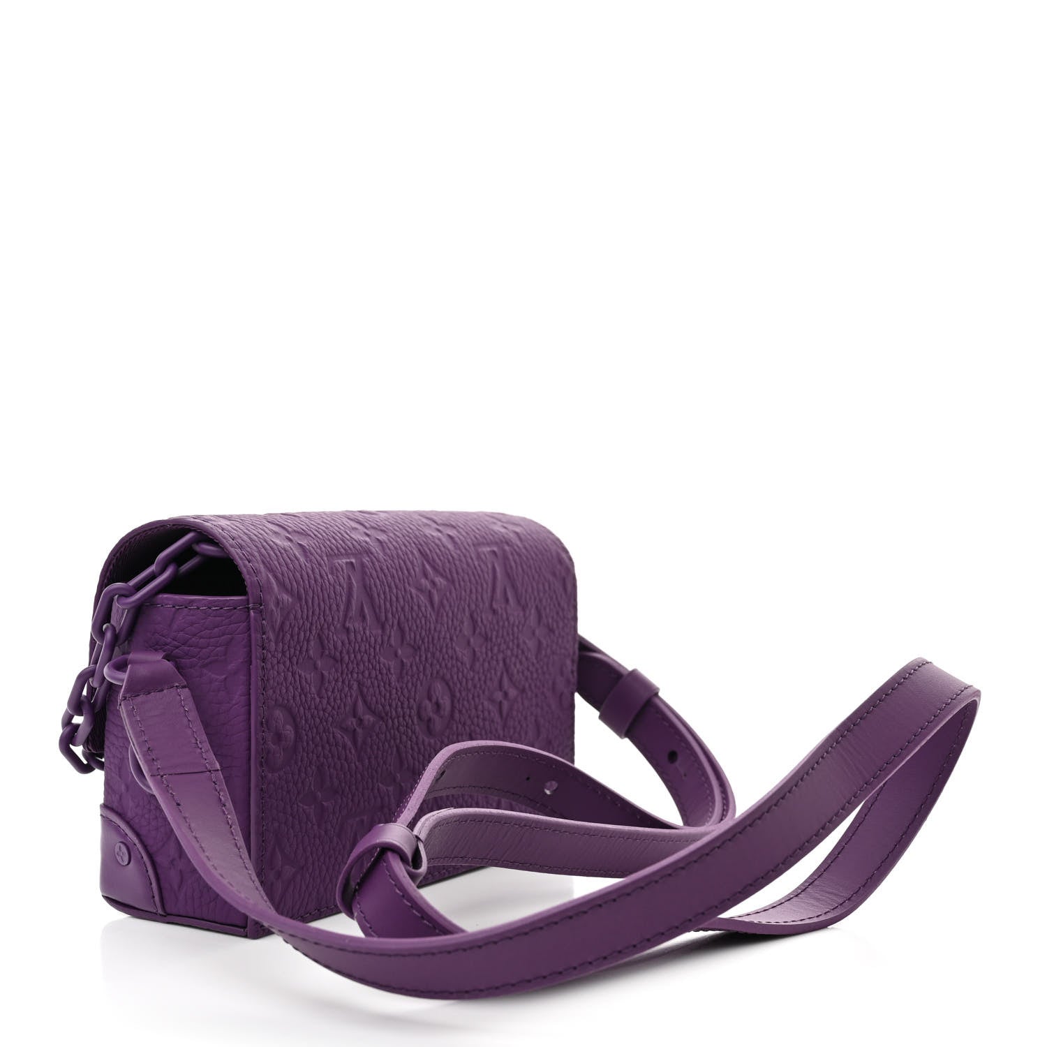 Louis Vuitton Taurillon Monogram Steamer Wearable Wallet Purple Night 3 of 11