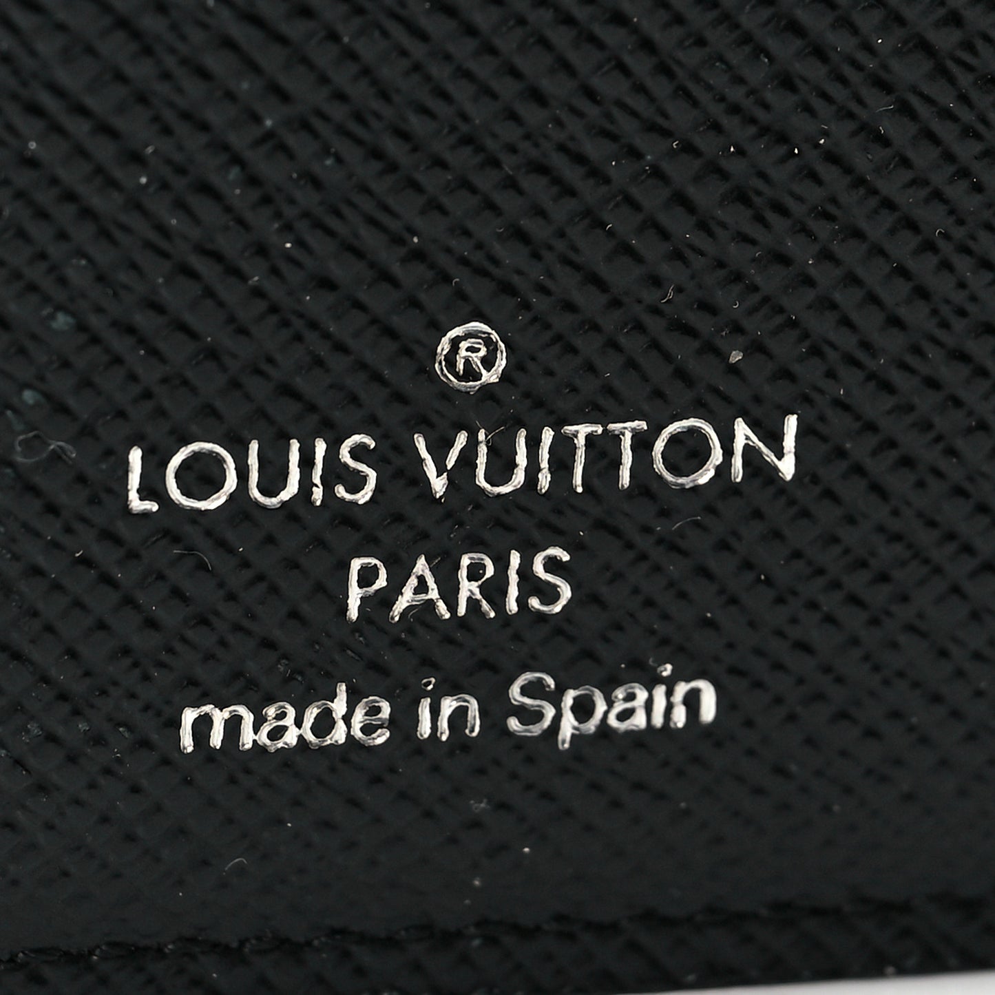 Damier Graphite Desk Agenda Cover