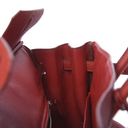 Hermes Togo Birkin 25 Rouge Garance 12 of 37