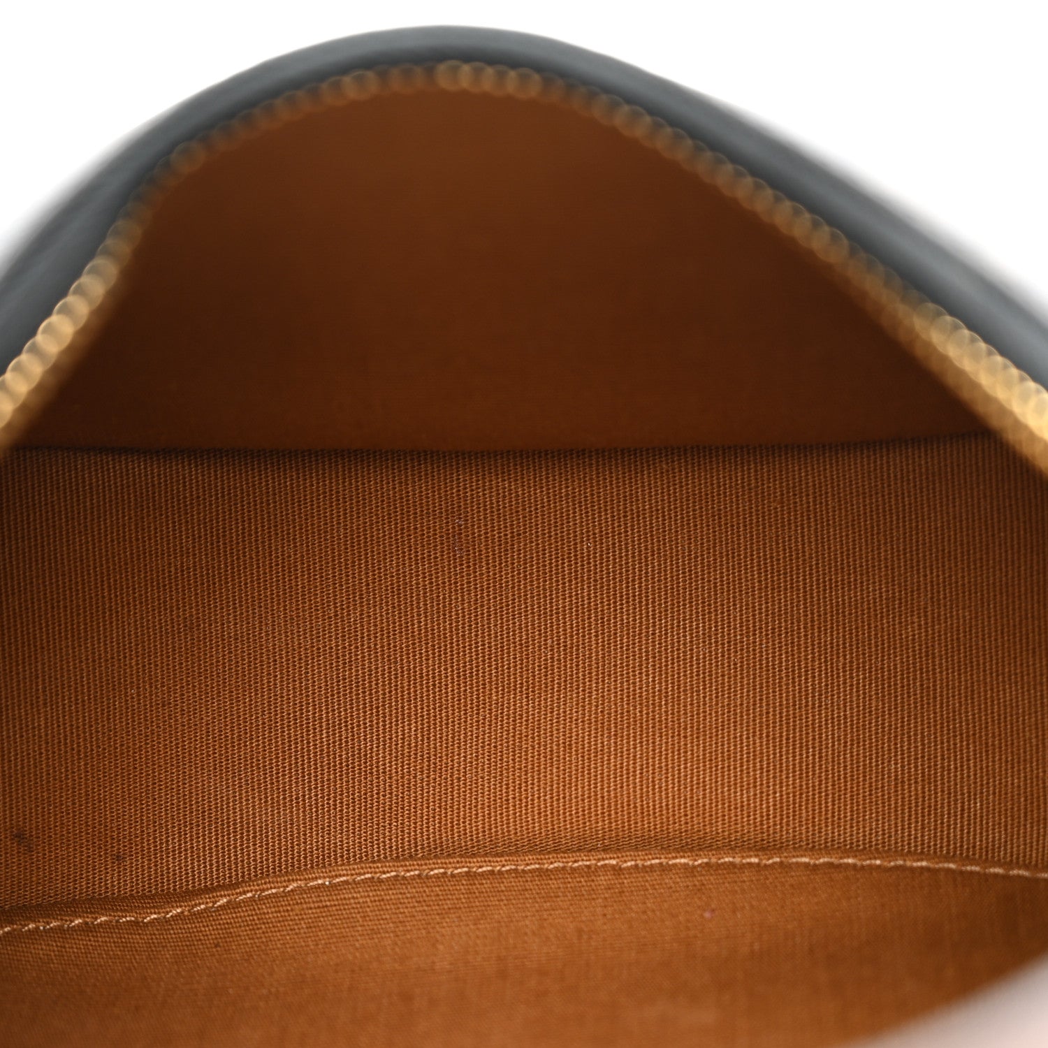 Celine Triomphe Canvas Calfskin Ava Shoulder Bag Tan 5 of 12