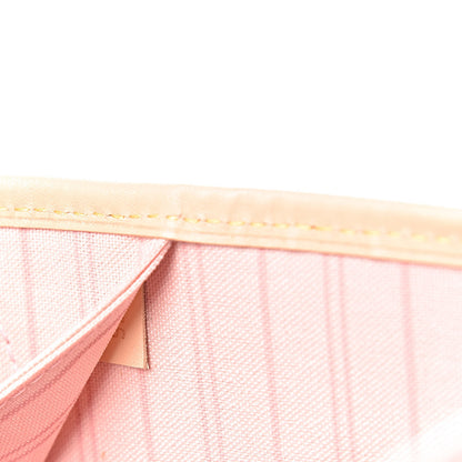 Louis Vuitton Damier Azur Neo Neverfull MM Rose Ballerine 9 of 16