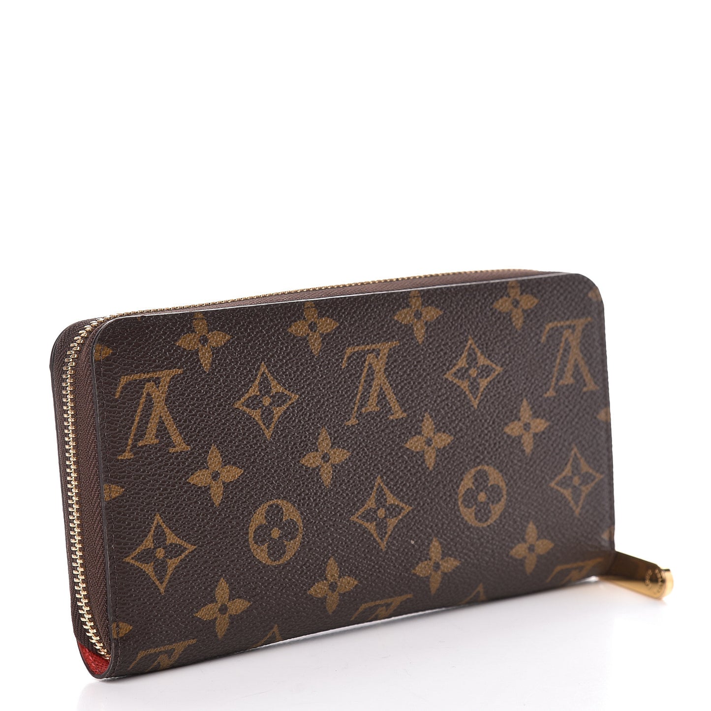 Monogram Zippy Wallet Coquelicot