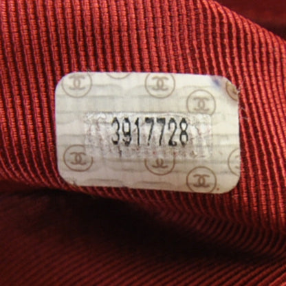 Chanel Lambskin CC Drawstring Bag Red 9 of 10