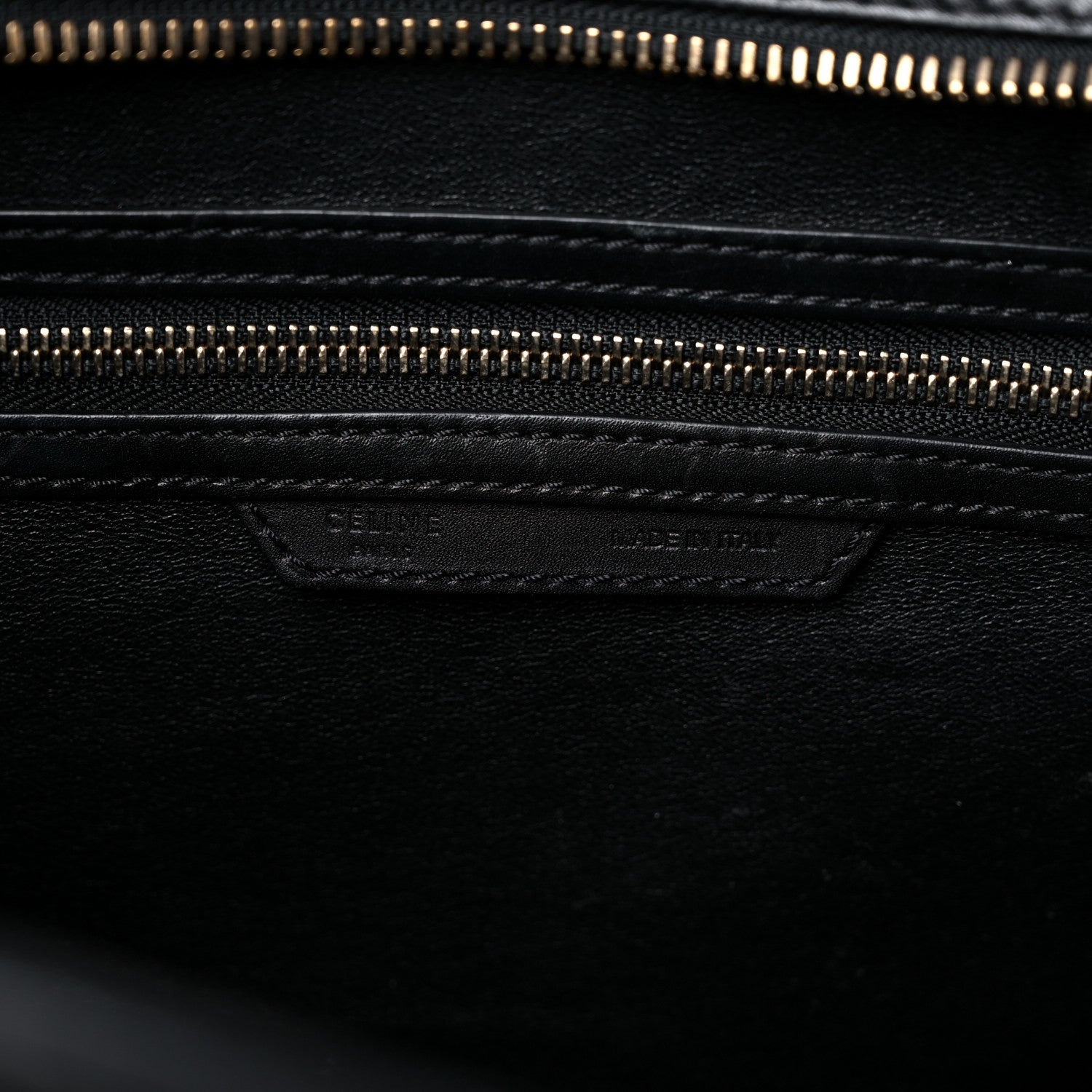 Celine Velluto Calfskin Tri-Color Mini Luggage Vanilla 6 of 37