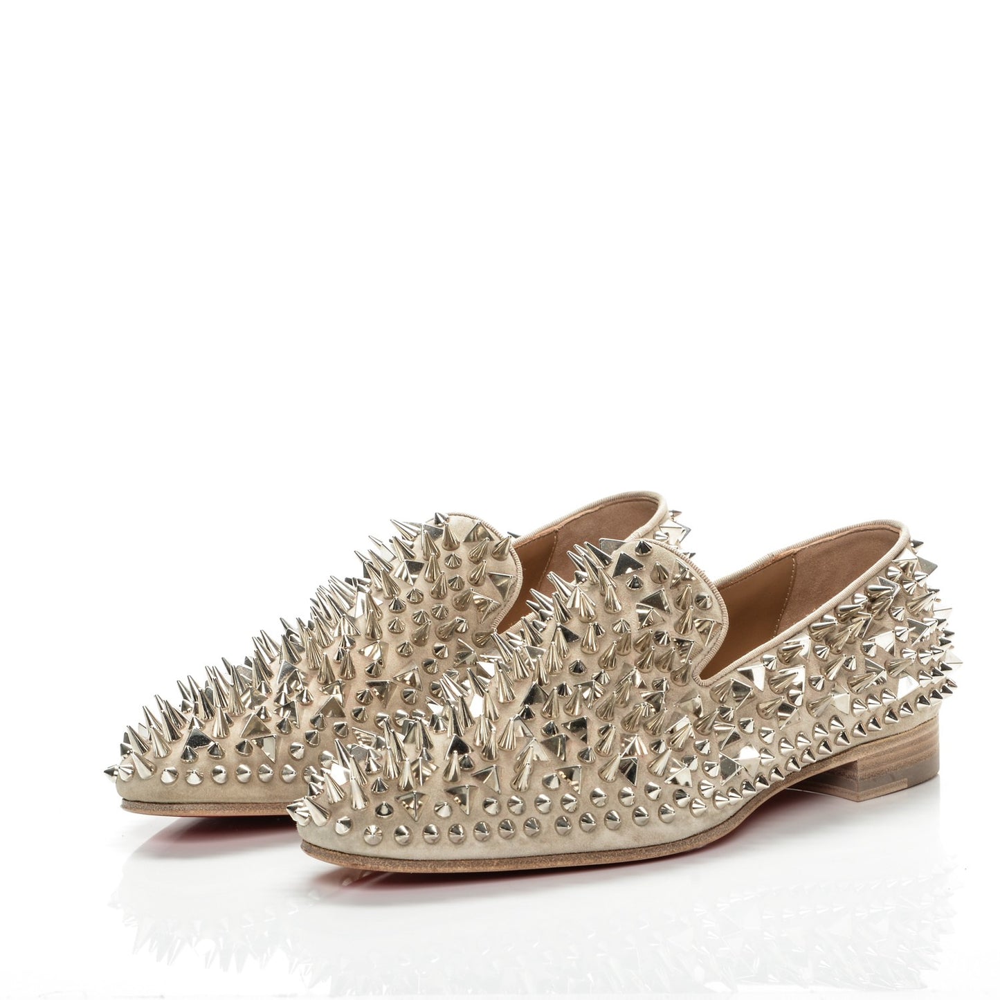 Mens Veau Velours Dandy Pik Pik Flat Loafers 41.5