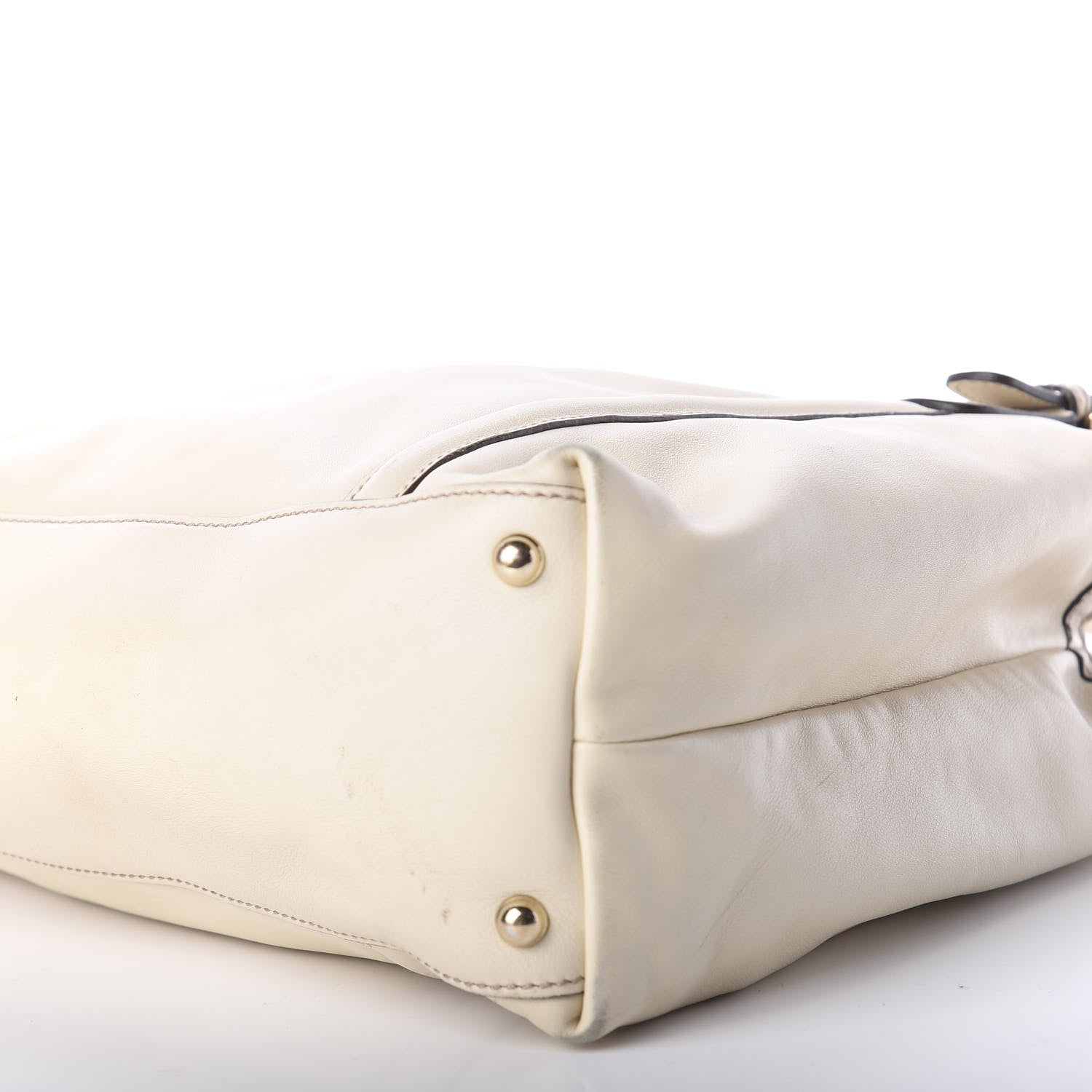 Gucci Calfskin Medium Britt Hobo Off White 7 of 15