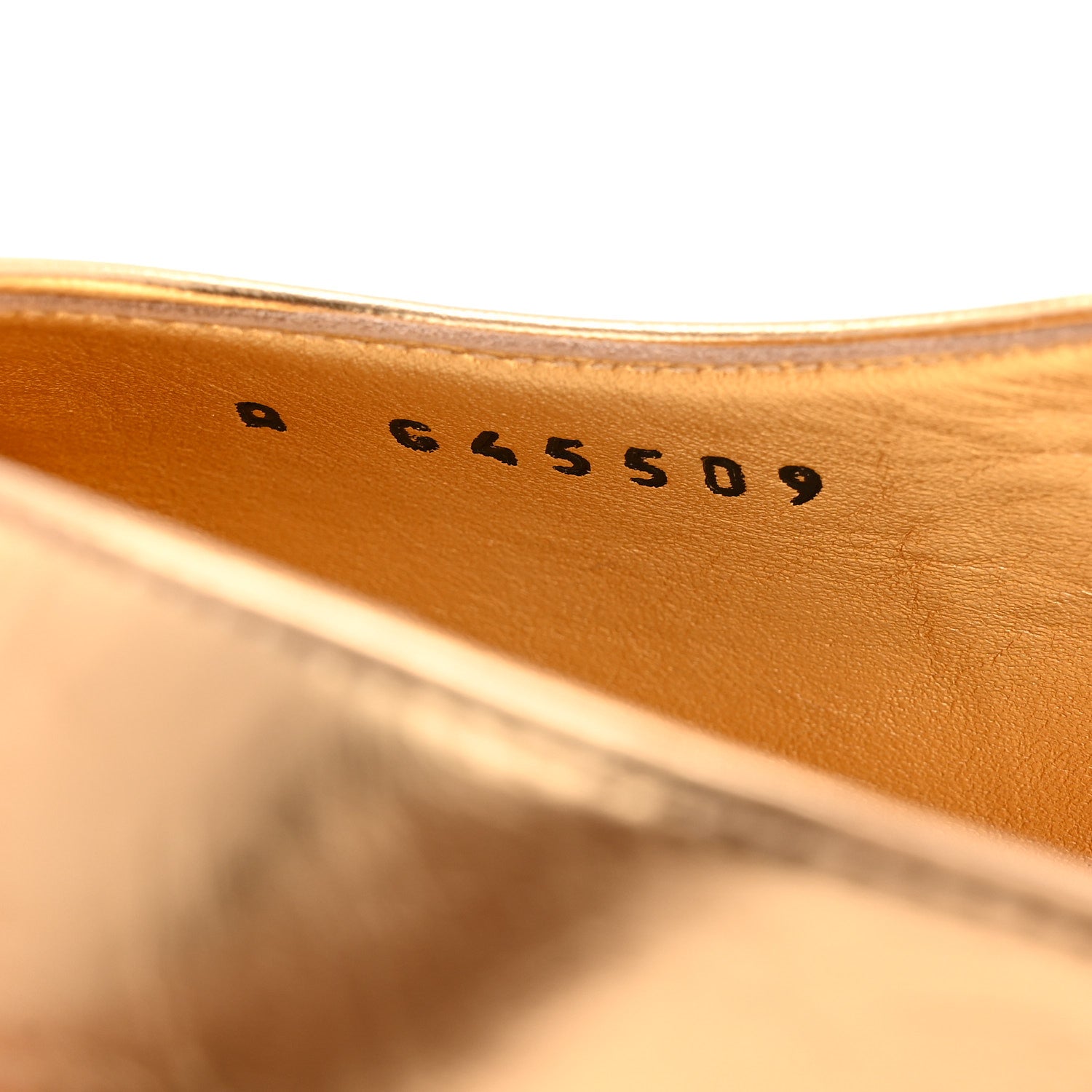 Chanel Laminated Crumpled Lambskin Grosgrain Cap Toe CC Slingback