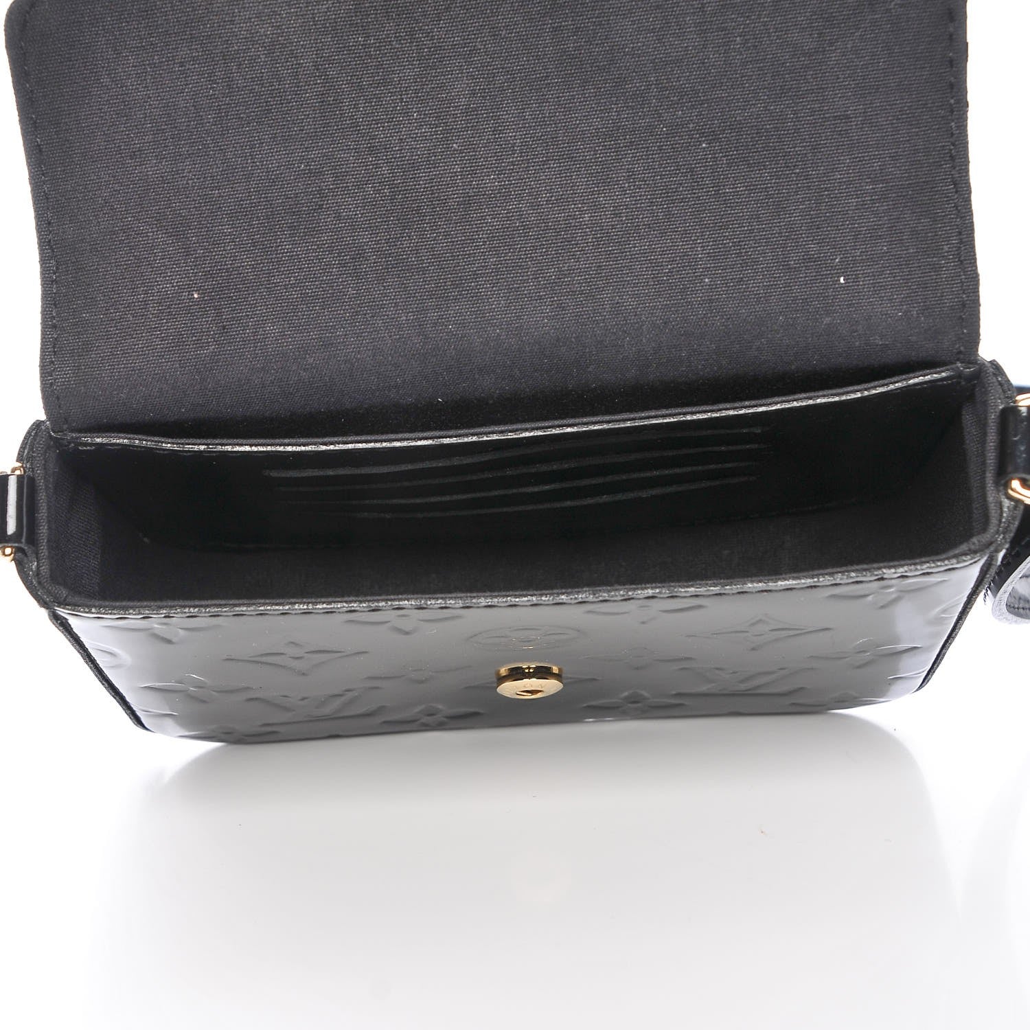 Louis Vuitton Vernis Mini Sac Lucie Black 5 of 7